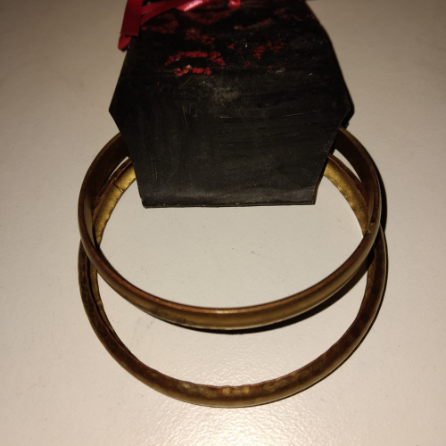 2pk gold bangles
